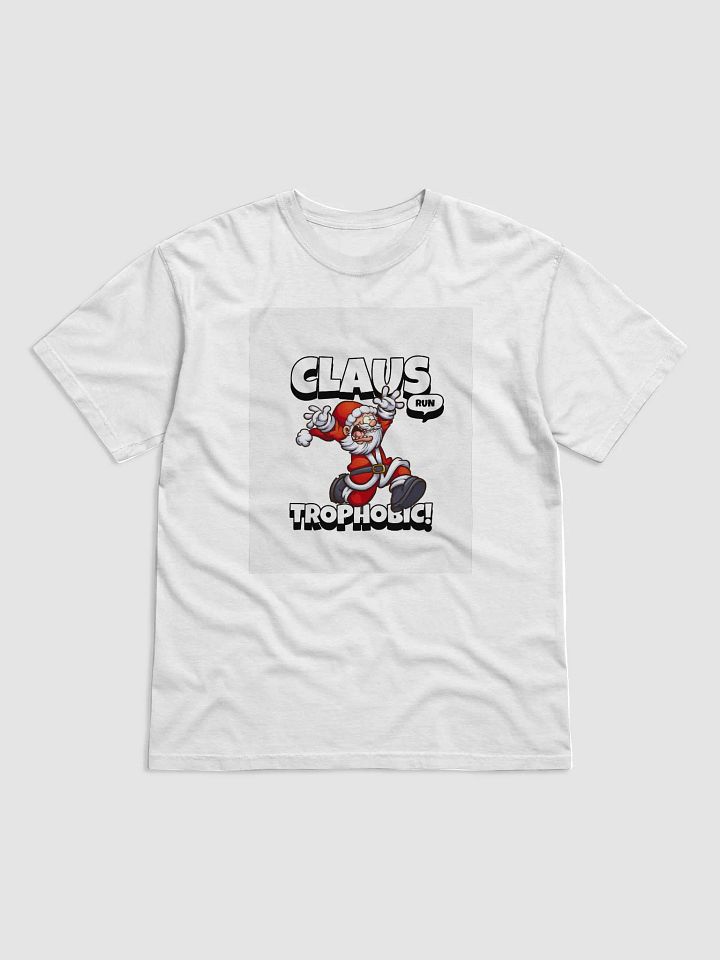 Runaway Santa Christmas T-Shirt - Claustrophobic Edition product image (1)