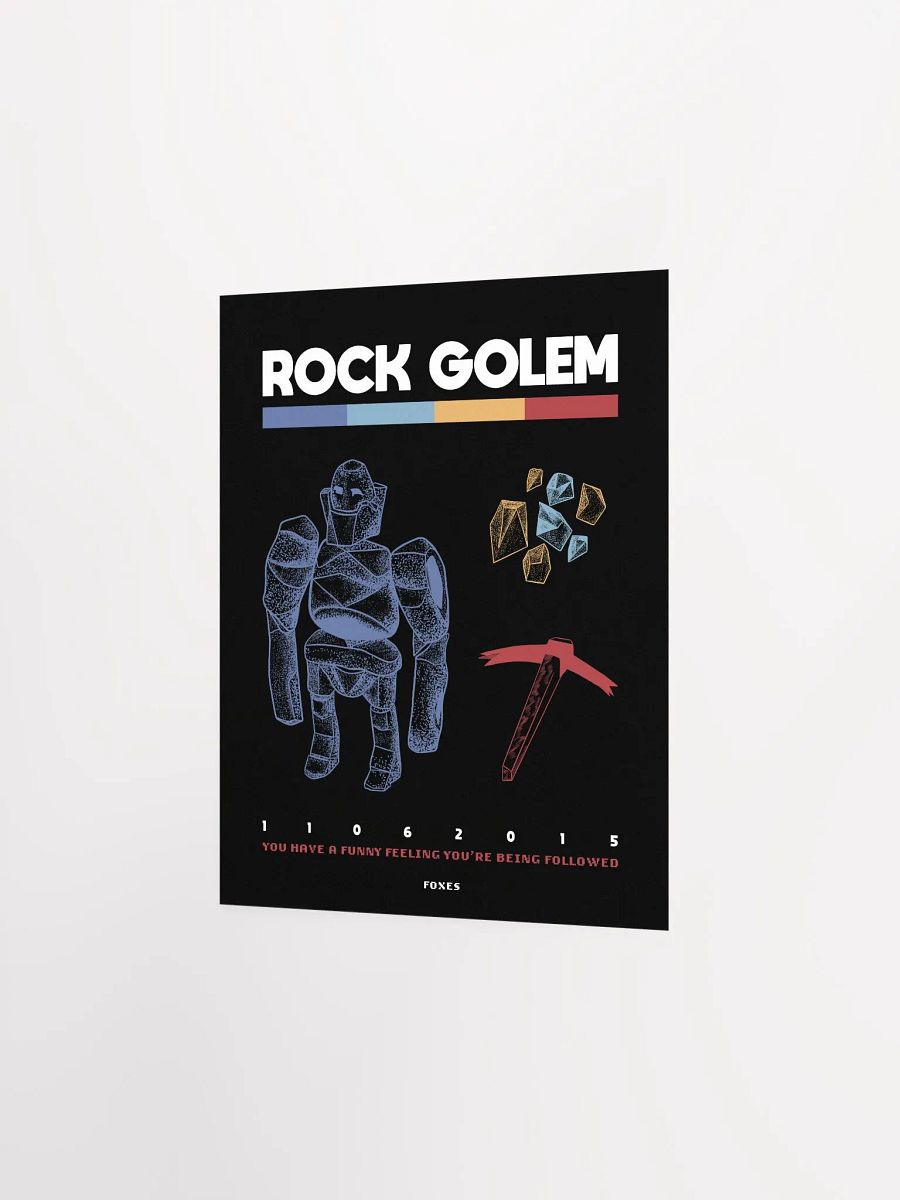 Rock Golem - Poster product image (2)