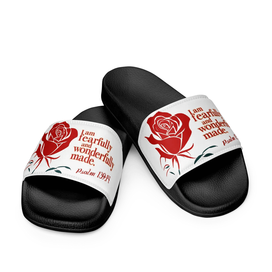 Fearfully and Wonderfully Made Women's Slides product image (12)