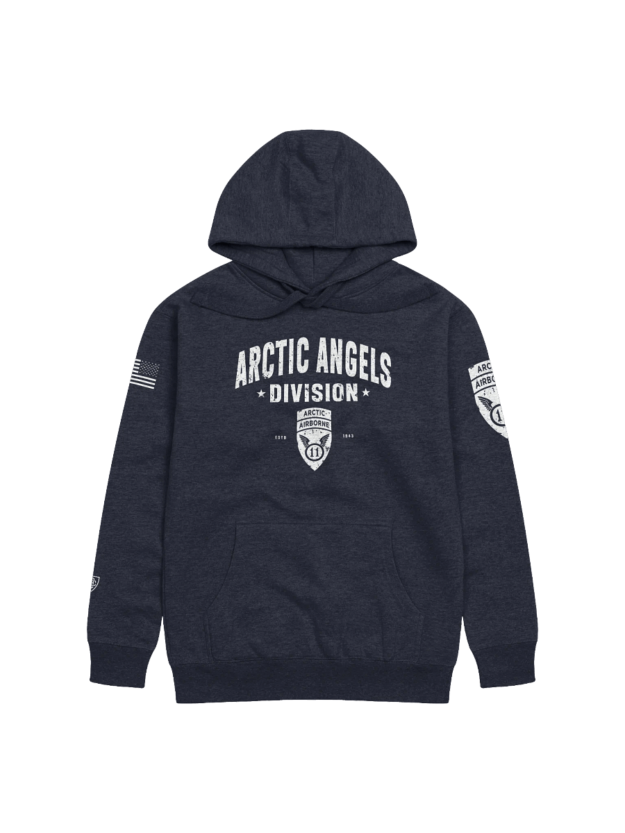 Arctic Angels Division - 11th Airborne Division "Distressed" Hoodie product image (4)