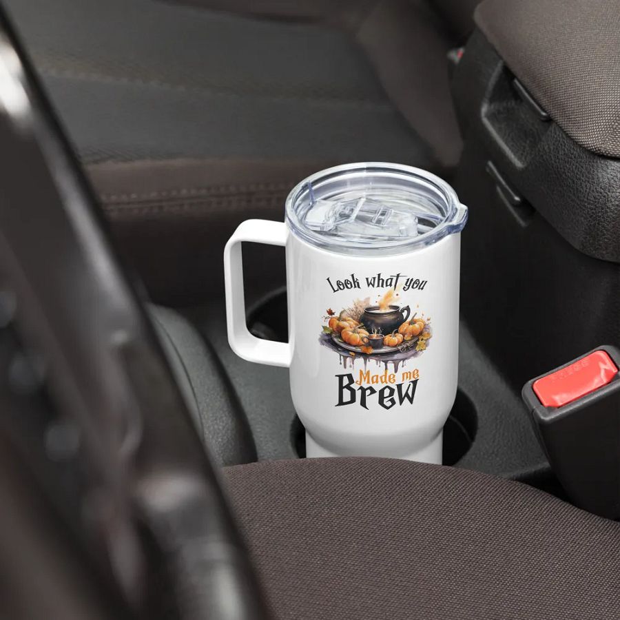 Look What You Made Me Brew Travel Mug product image (6)