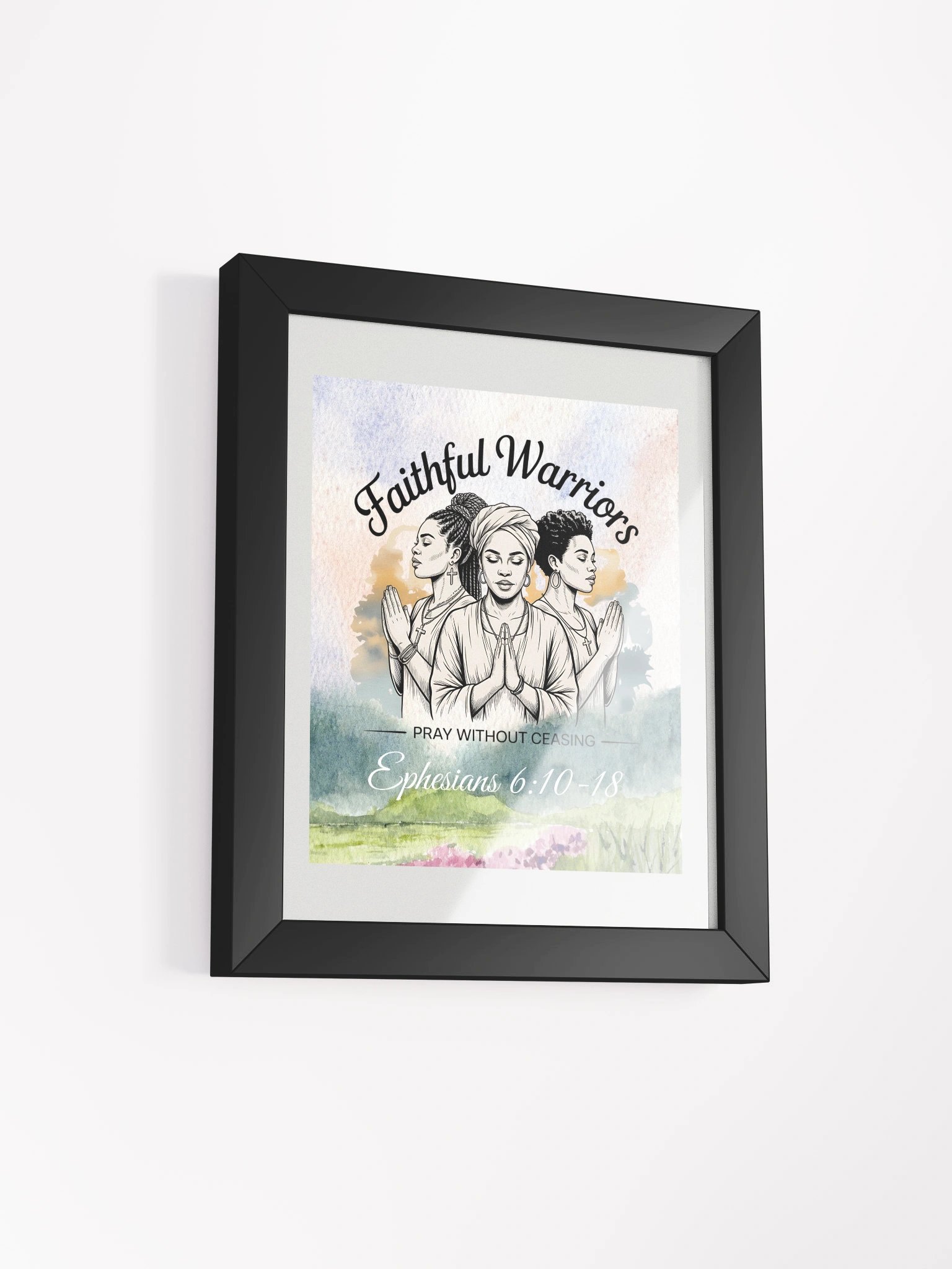 Faithful Warriors Christian Framed Poster. product image (2)