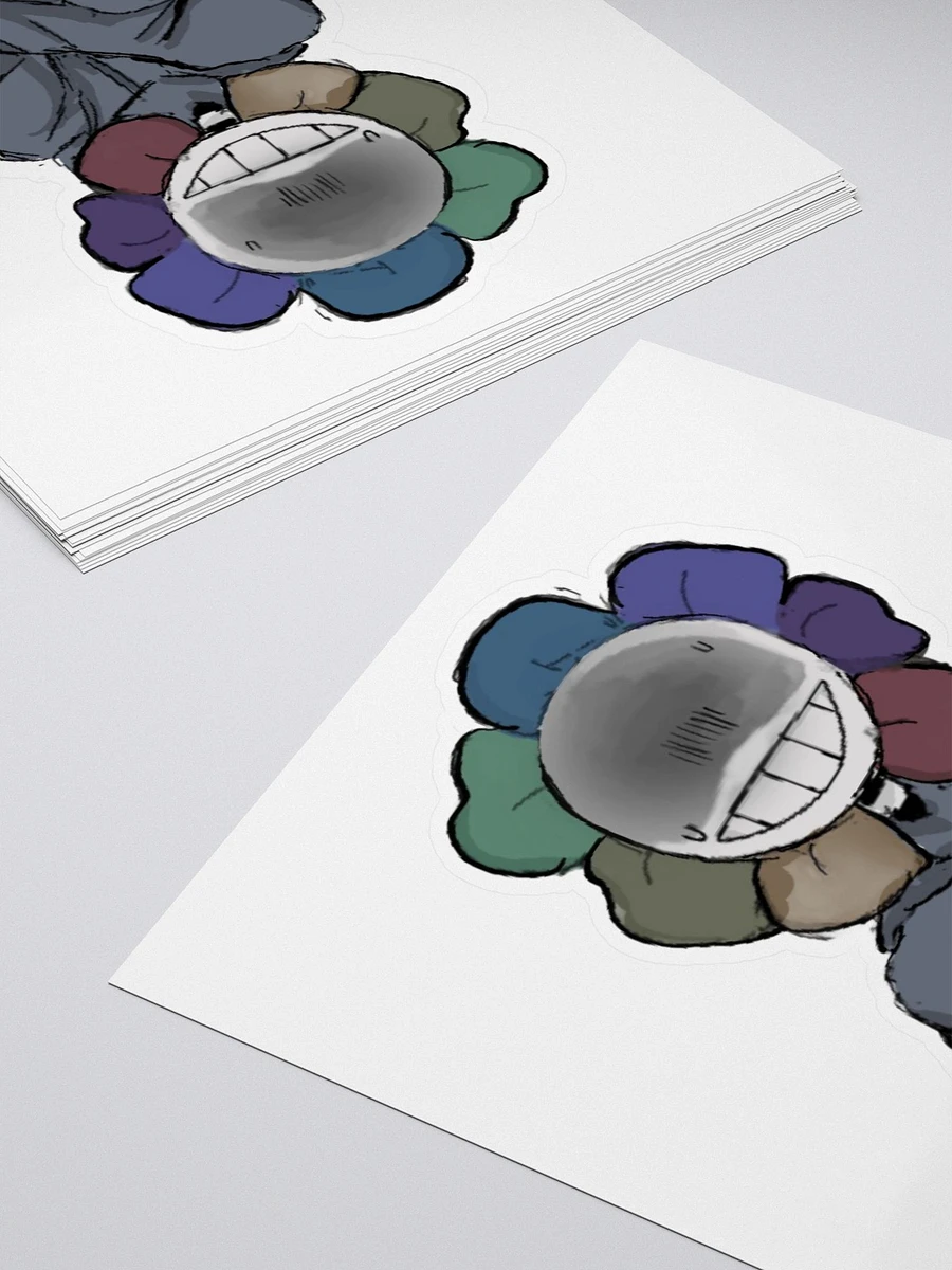 Flower Stressed Sticker product image (4)