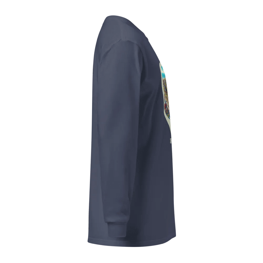 Temple City Long Sleeve Shirt | AI Design denpasar city in Bali Island Indonesia product image (4)