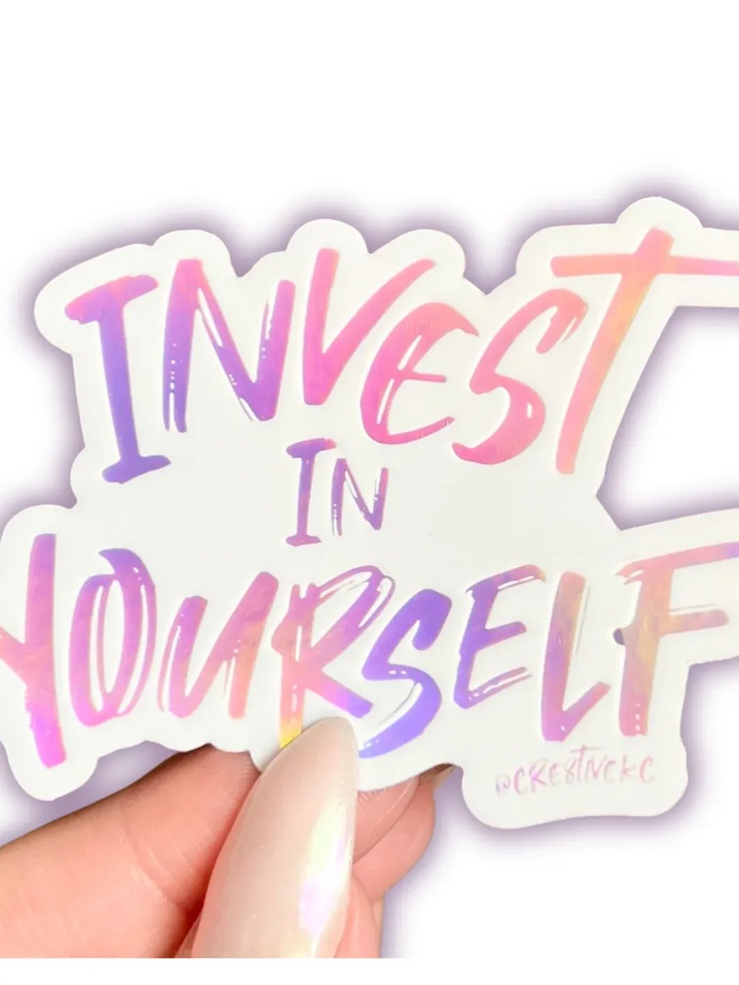 Invest In Yourself Sticker product image (3)
