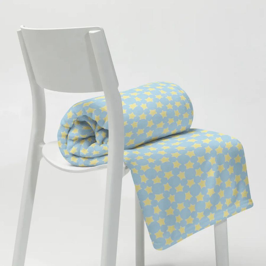 Twinkle Star Blue Blanket product image (7)