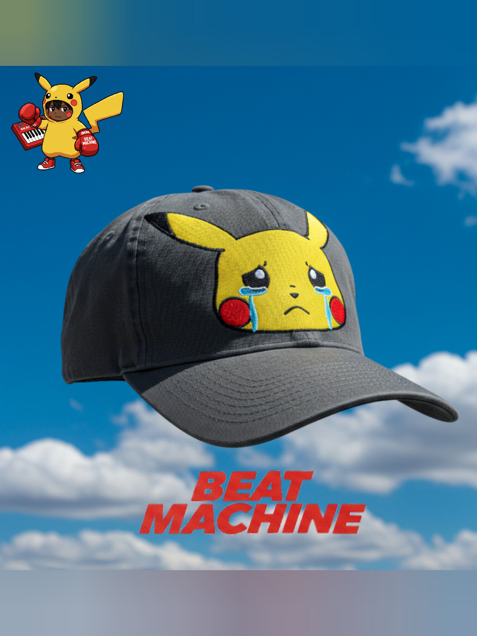 CRYING BEATKA IN THE SKY HAT. product image (1)