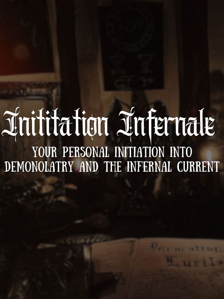 Infernal Initiation: your personal initiation into Demonolatry and the Infernal Current product image (1)