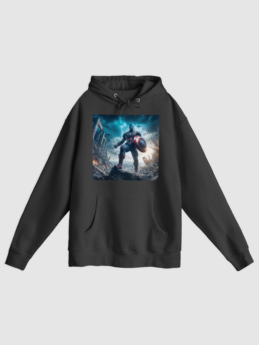 Captain America Premium Unisex Pullover Hoodie [Frontside Print] product image (3)
