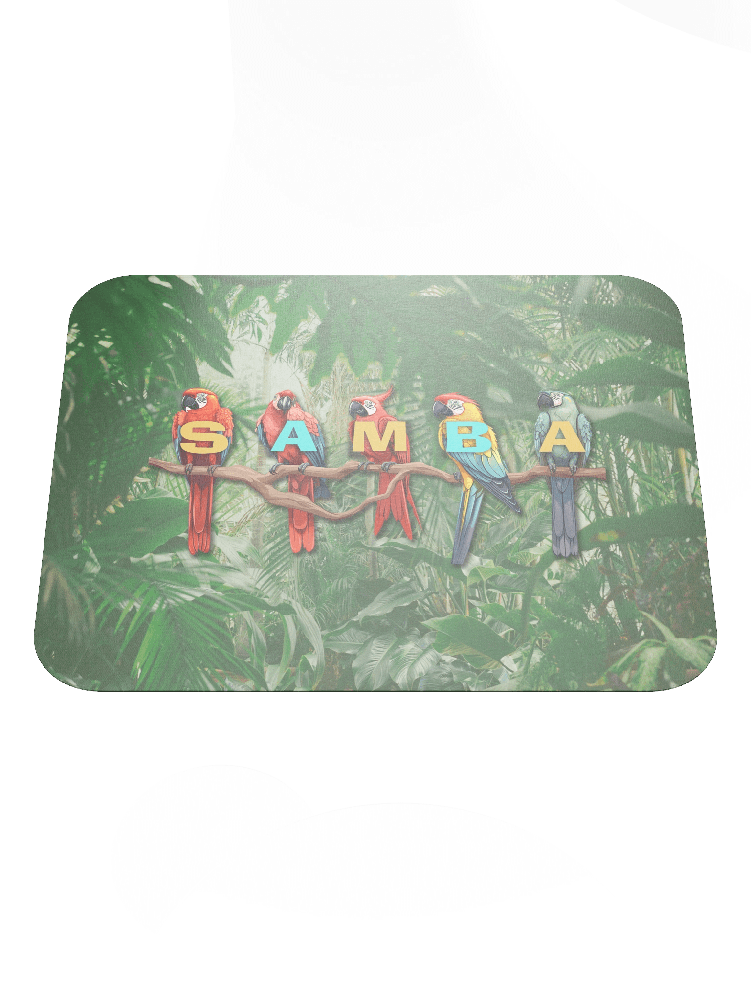 Samba Parrots • Mousepad product image (1)