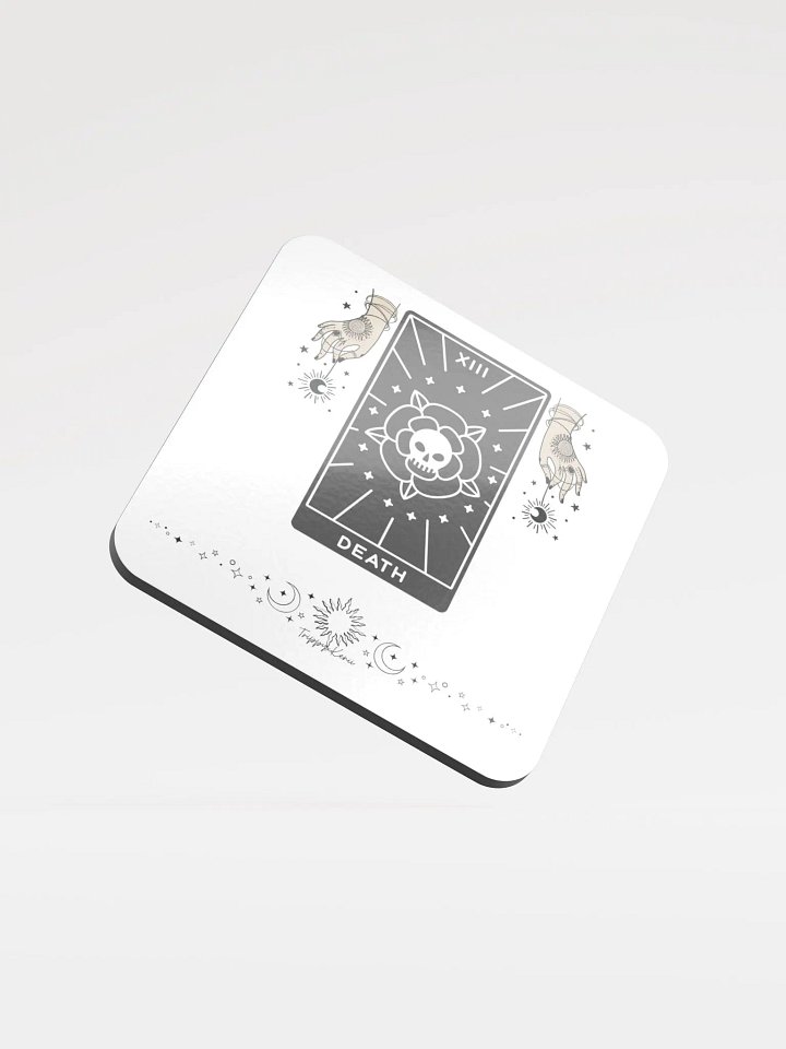 Death Tarot Cork Coaster product image (1)