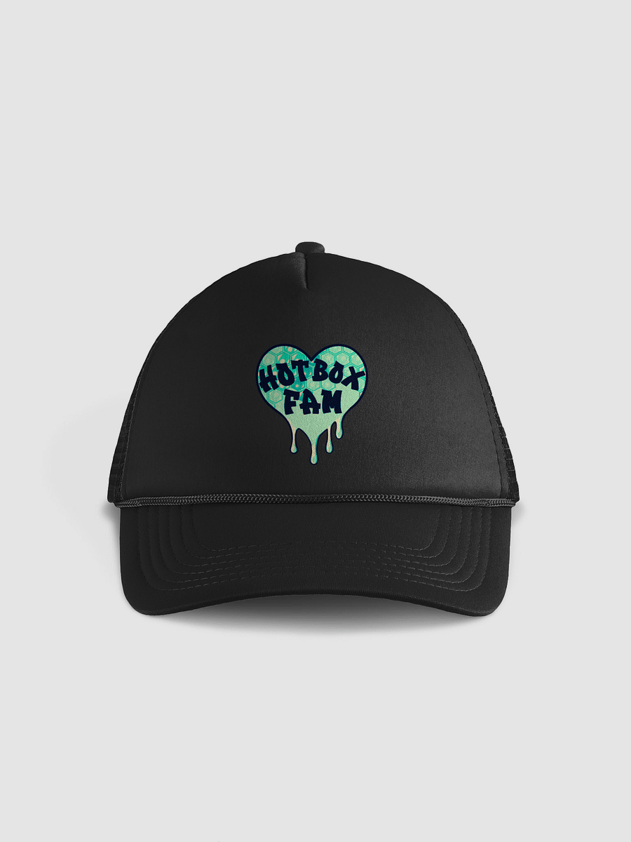UNISEX HOT BOX FAM MINT GREEN HONEY COMB LOGO HAT product image (2)