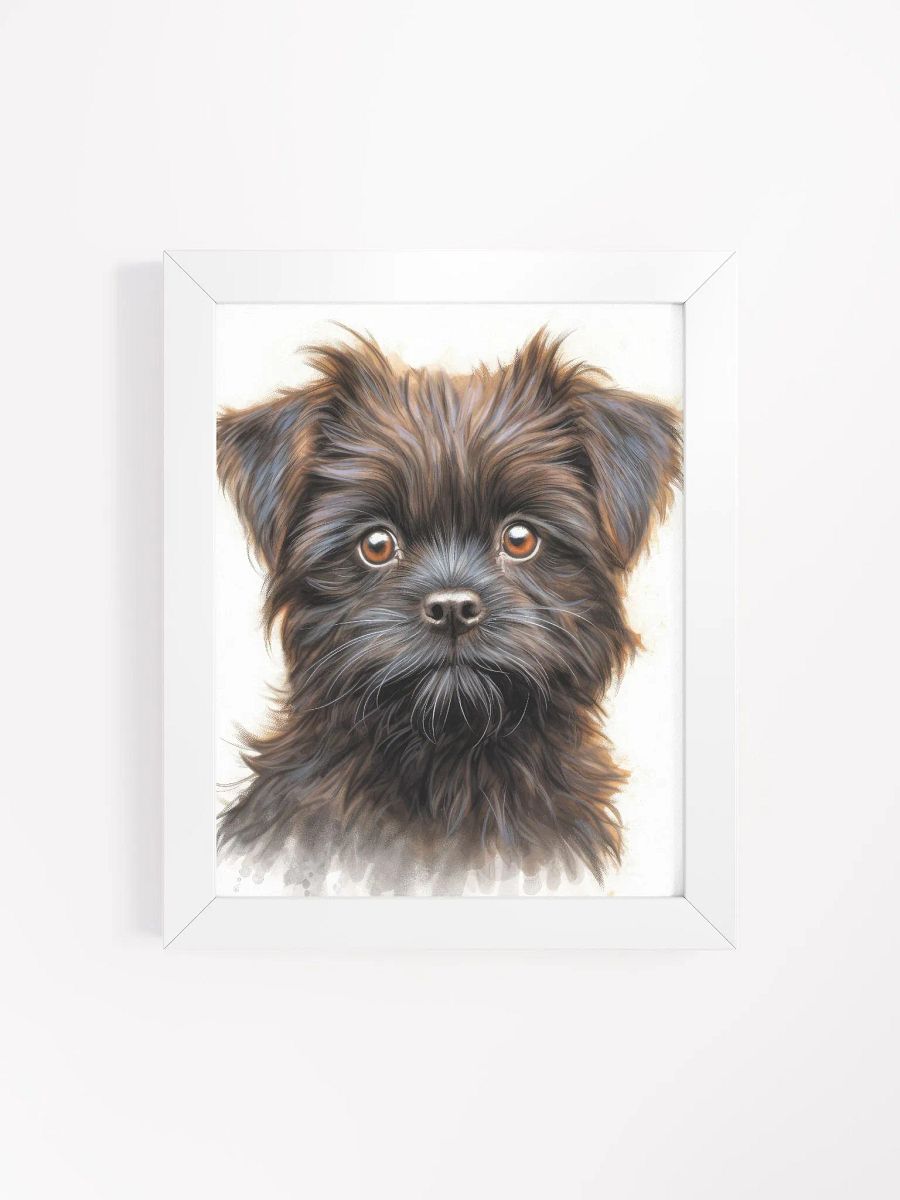 Affenpinscher Puppy Portrait Watercolor Wall Art product image (4)