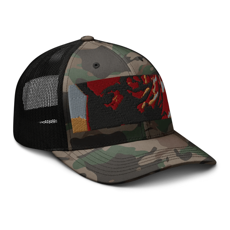 SavageOnDemand Print # (CAMO-TRUCKER-SNAPBACK) product image (6)