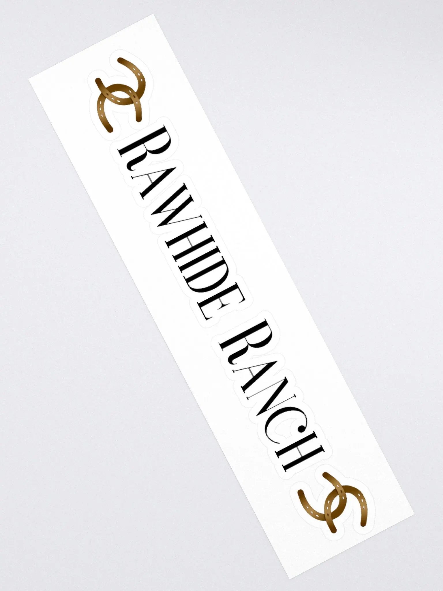 Rawhide Ranch Long Logo Kiss Cut Sticker product image (2)
