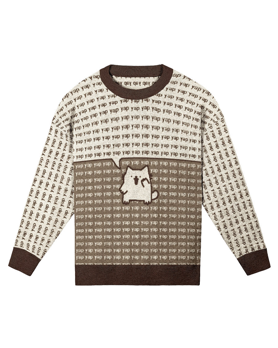 yapville knit🗣️🤎 product image (1)