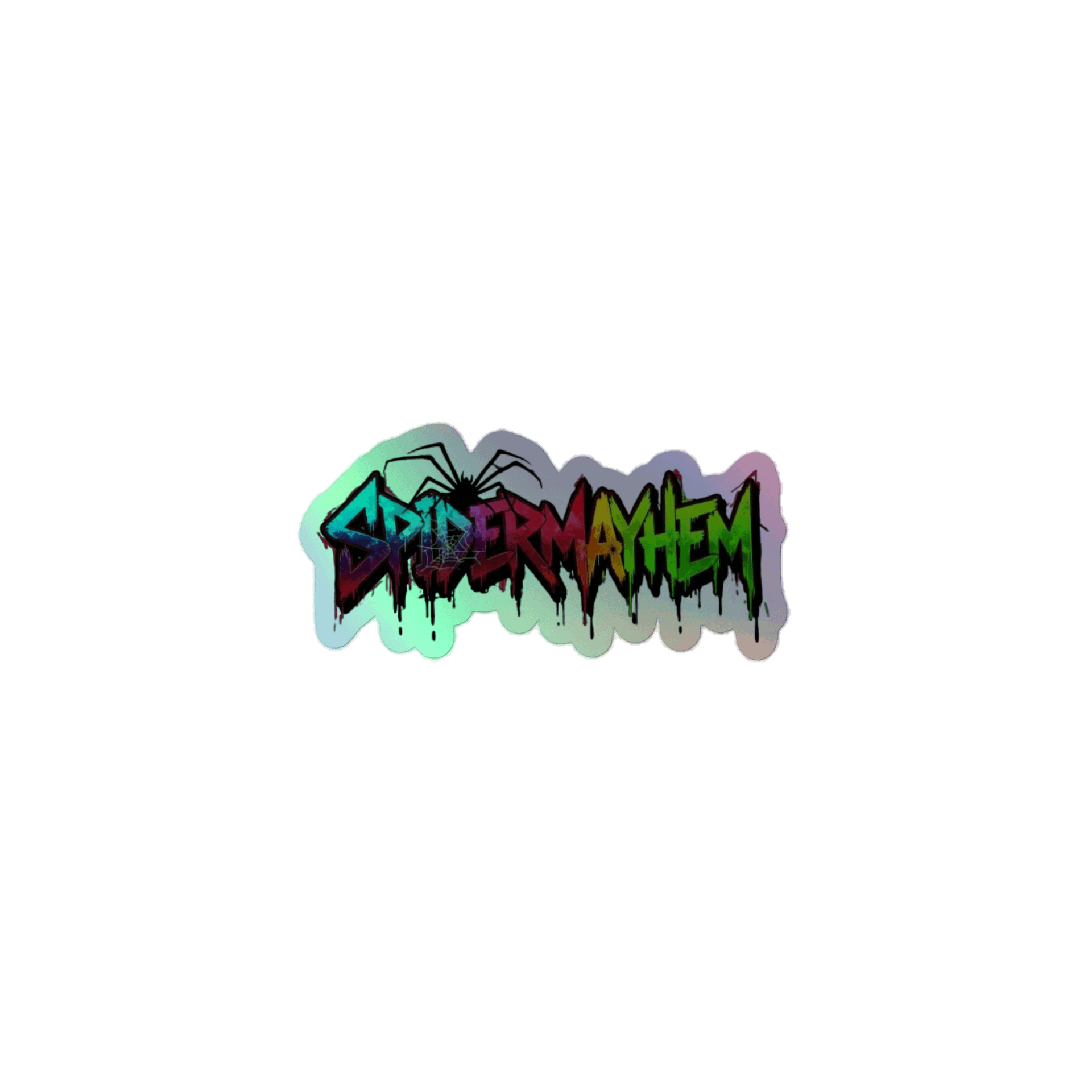 SpiderMayhem Holographic Sticker Set product image (1)