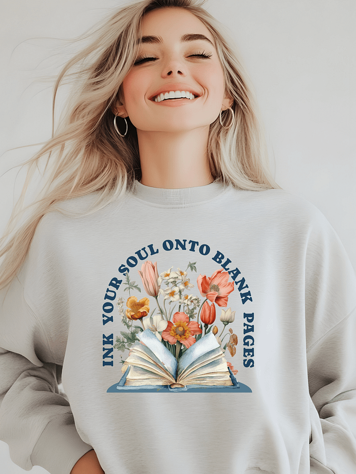 Ink Your Soul Wild Flowers Sweatshirt product image (1)