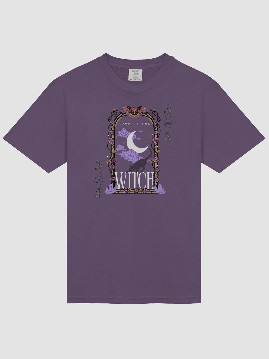 Hour of the Witch white text edition t-shirt product image (3)