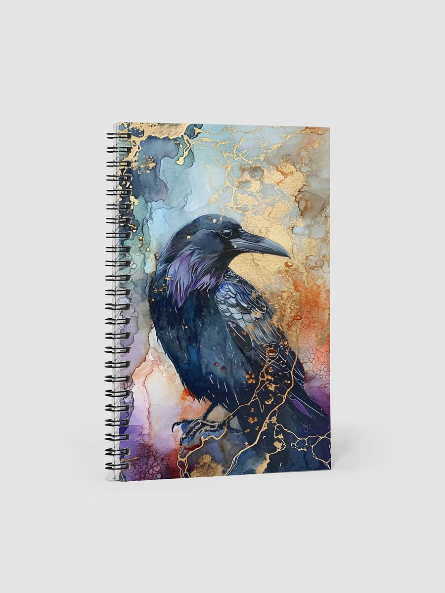 Raven's Elegance Spiral Notebook product image (1)