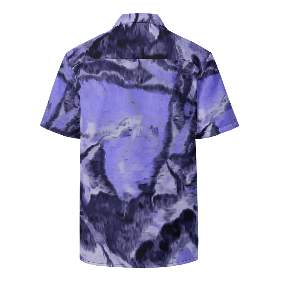 Purple Fluid Art Hawaiian Shirt product image (2)