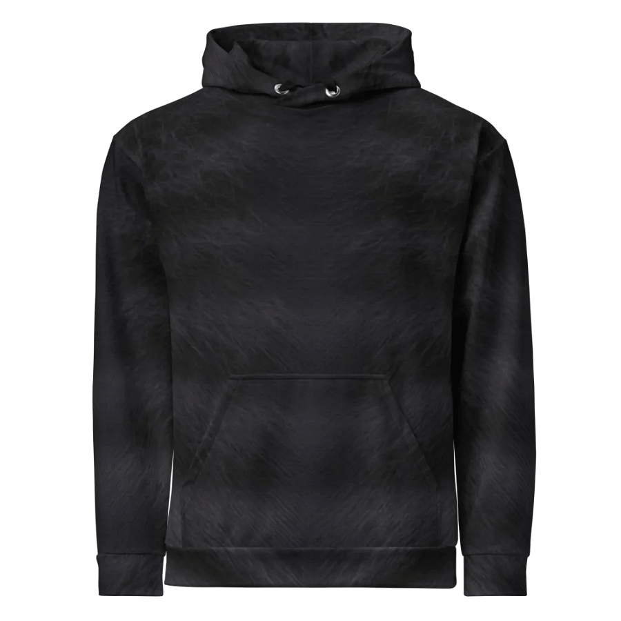 Black Tabby Cat Hoodie (Unisex) product image (11)