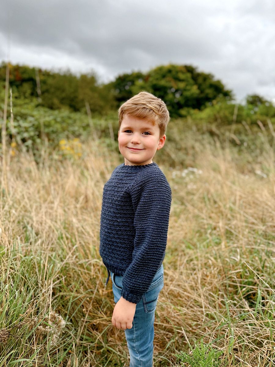 Mystical Sweater / Easy Raglan Child Sweater Crochet Pattern product image (4)
