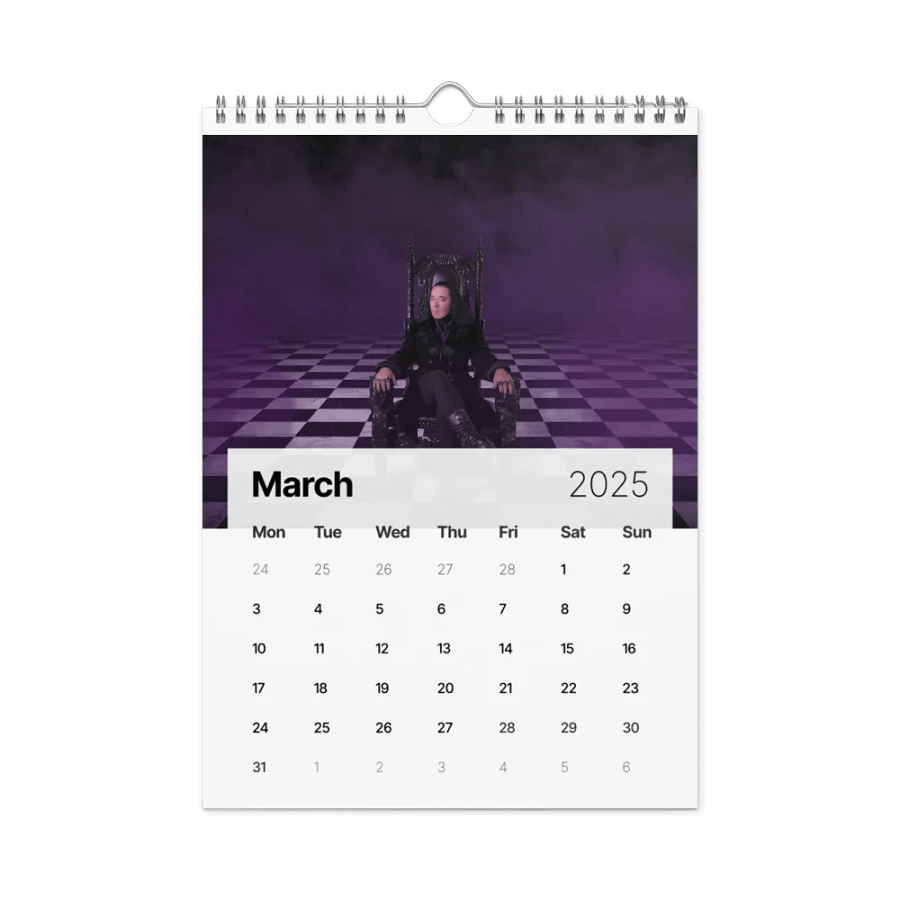 Scarlett XIII 2025 Wall Calendar product image (9)