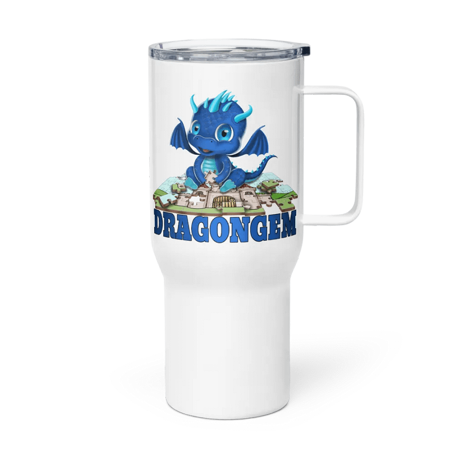 Puzzle Dragon Travel Mug with a Handle product image (3)