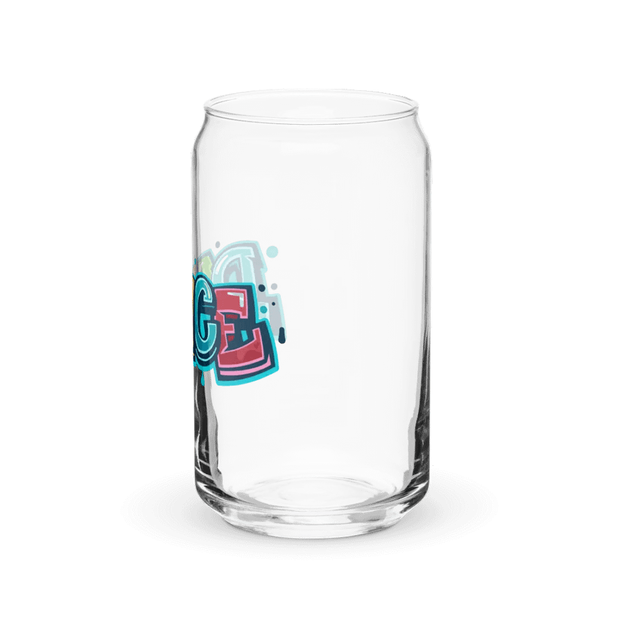 Graffiti Dance Can-Shaped Glass product image (7)