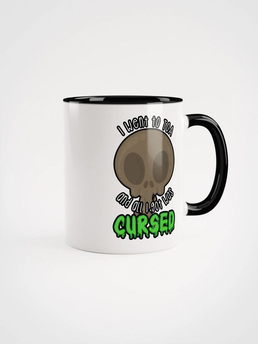 All I Got Was Cursed - Warrior - Ceramic Mug w/Color product image (1)