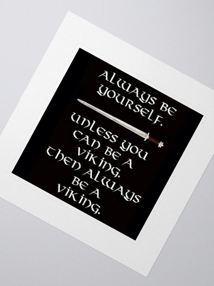 Always be yourself stickers product image (2)