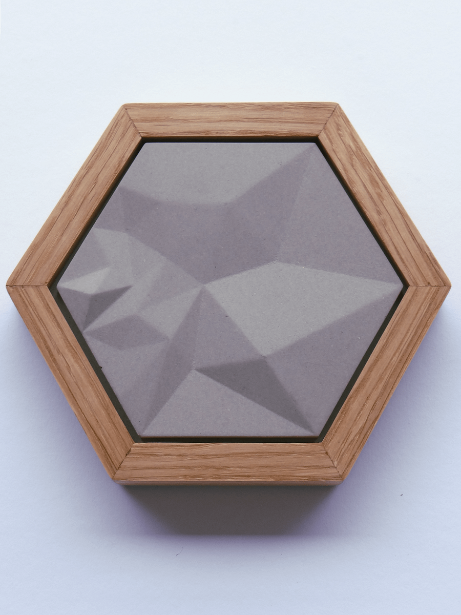 Framed Concrete Tile "Poly" product image (2)
