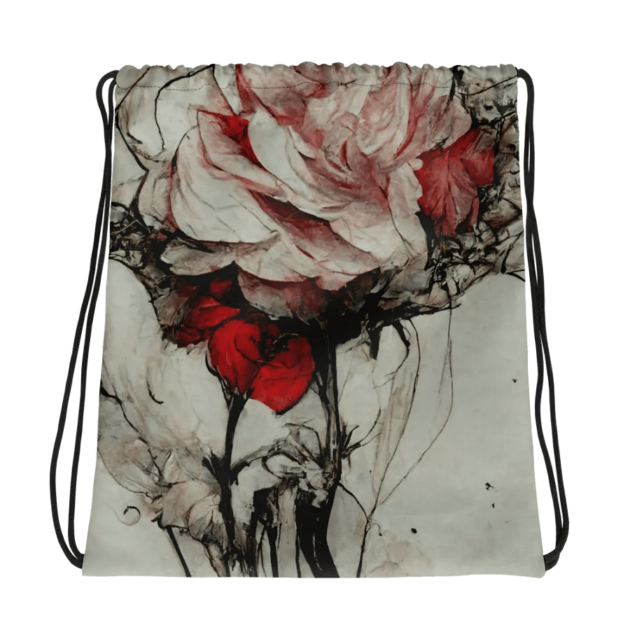 Whimsical Garden Dreams Drawstring Bag product image (1)