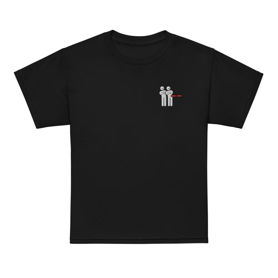 "Unimpressed" Youth Embroidered Tee - White Logo product image (7)