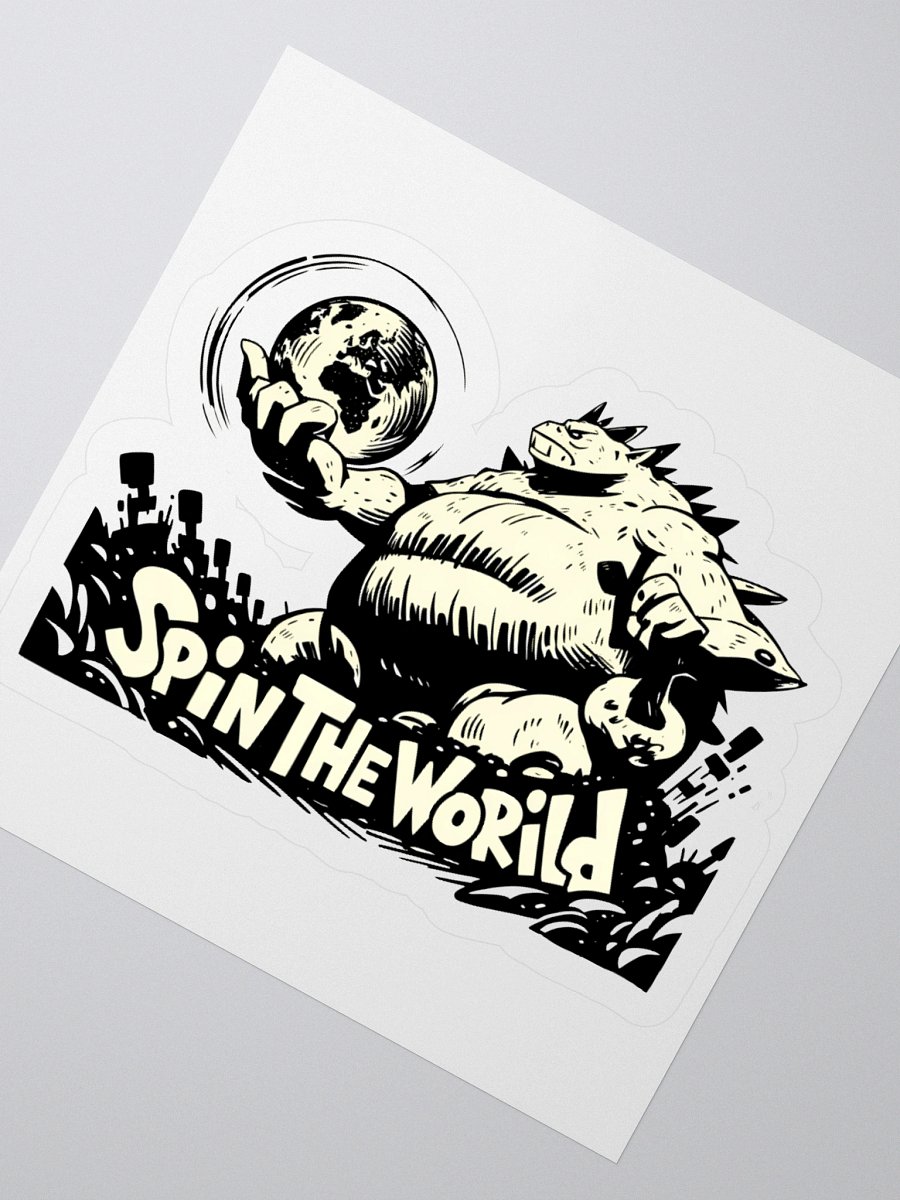 Monochrome Monster: Spin the World Sticker product image (5)