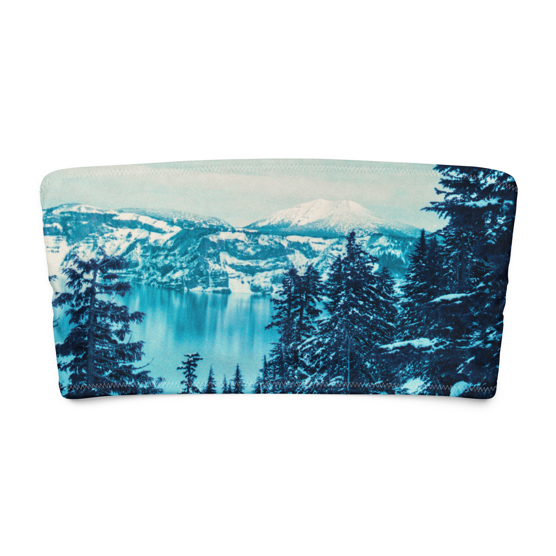 Crater Lake Lomopurple Bandeau Bikini Top product image (8)