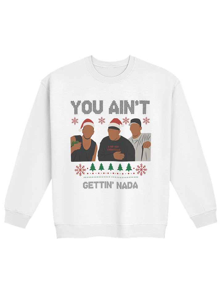 A HIP HOP CHRISTMAS CREWNECK SWEATSHIRT product image (13)