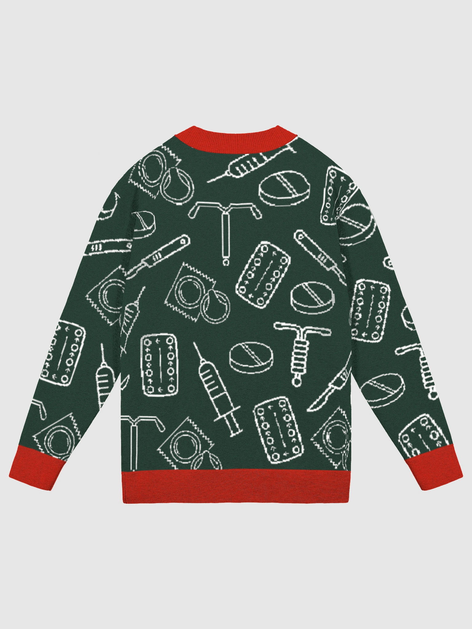 birth control icons (holiday edition - green) product image (2)