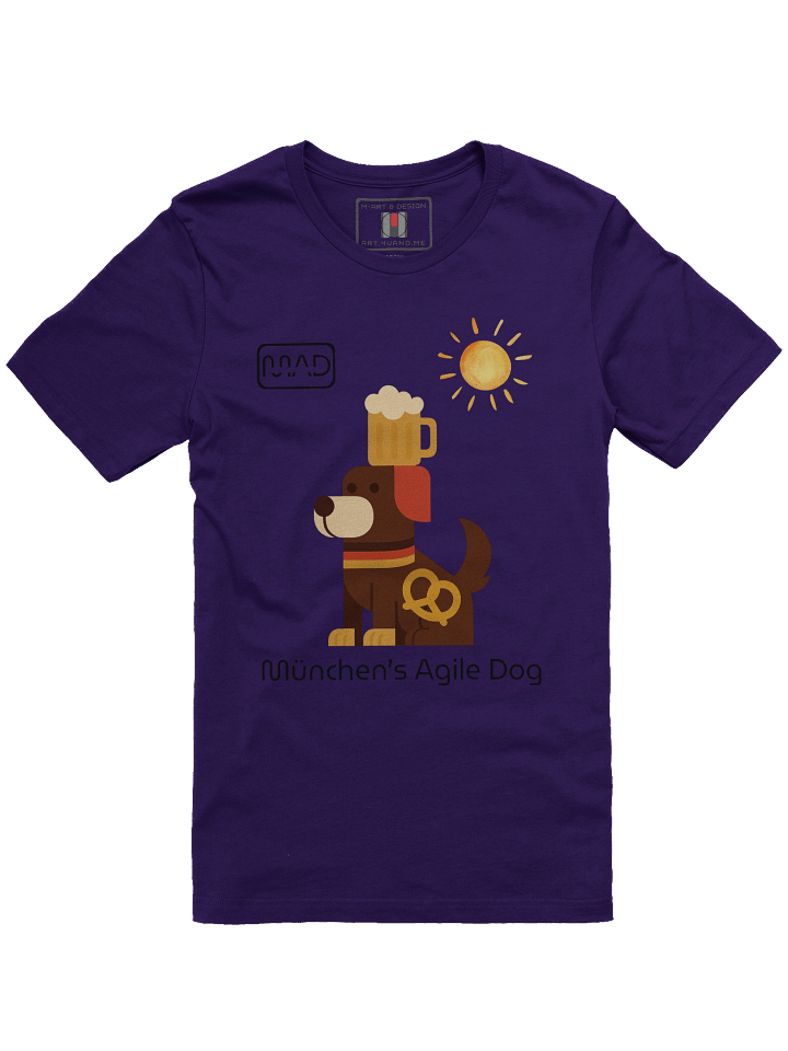 Bavarian Brewhound – Prost Pup Tee – MAD Style - M-Art & Design product image (1)