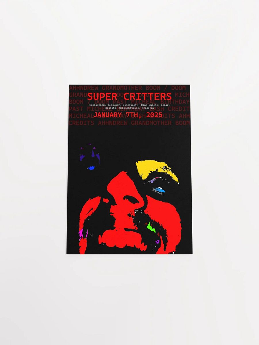 Super Critters Poster - Matte product image (4)