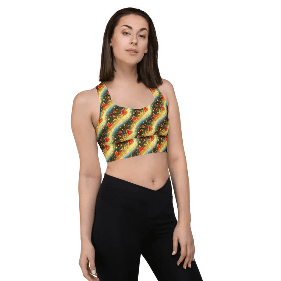Regal Rhapsody Longline Sports Bra product image (1)