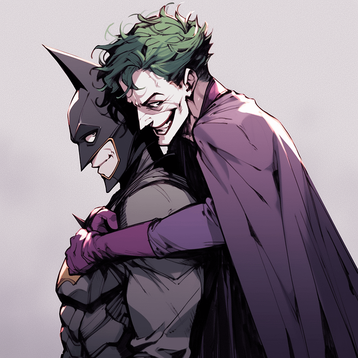 Batman and Joker Bromance (Digital) product image (1)