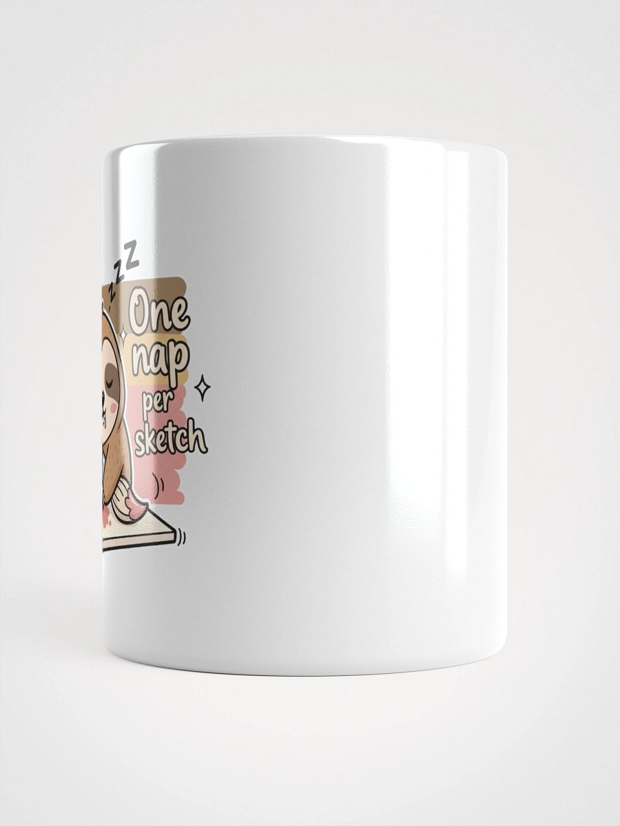 Drowsy Sloth Creator White Glossy Mug product image (16)
