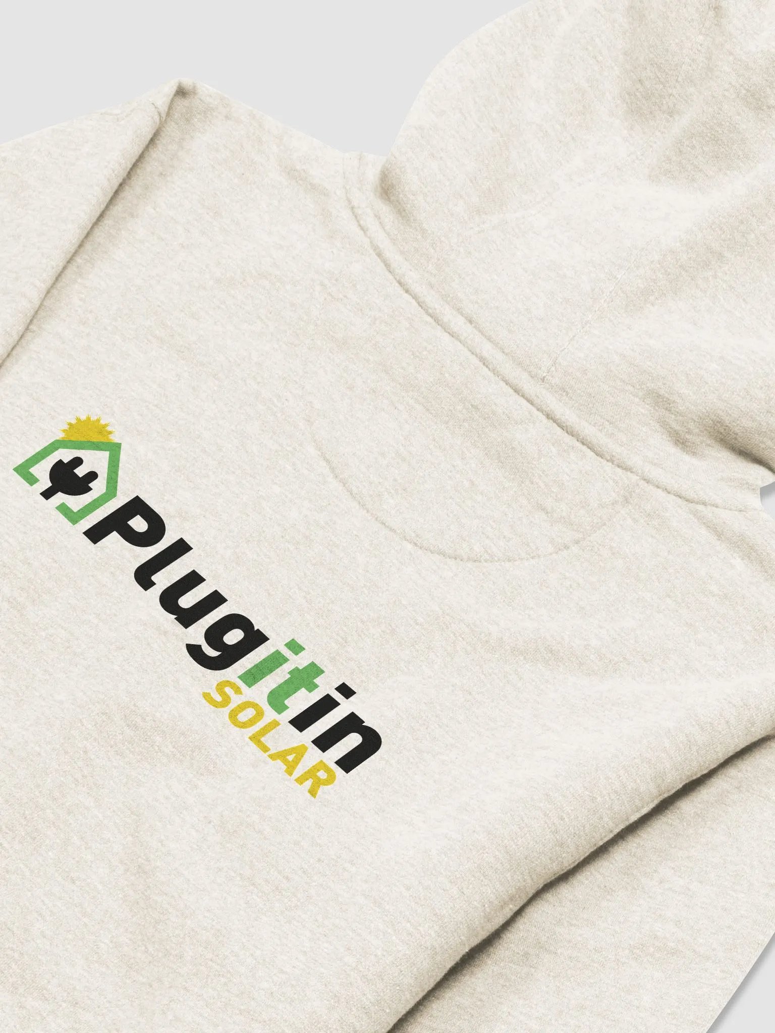 Plug It In Solar High-Quality Plush Hoodie product image (20)