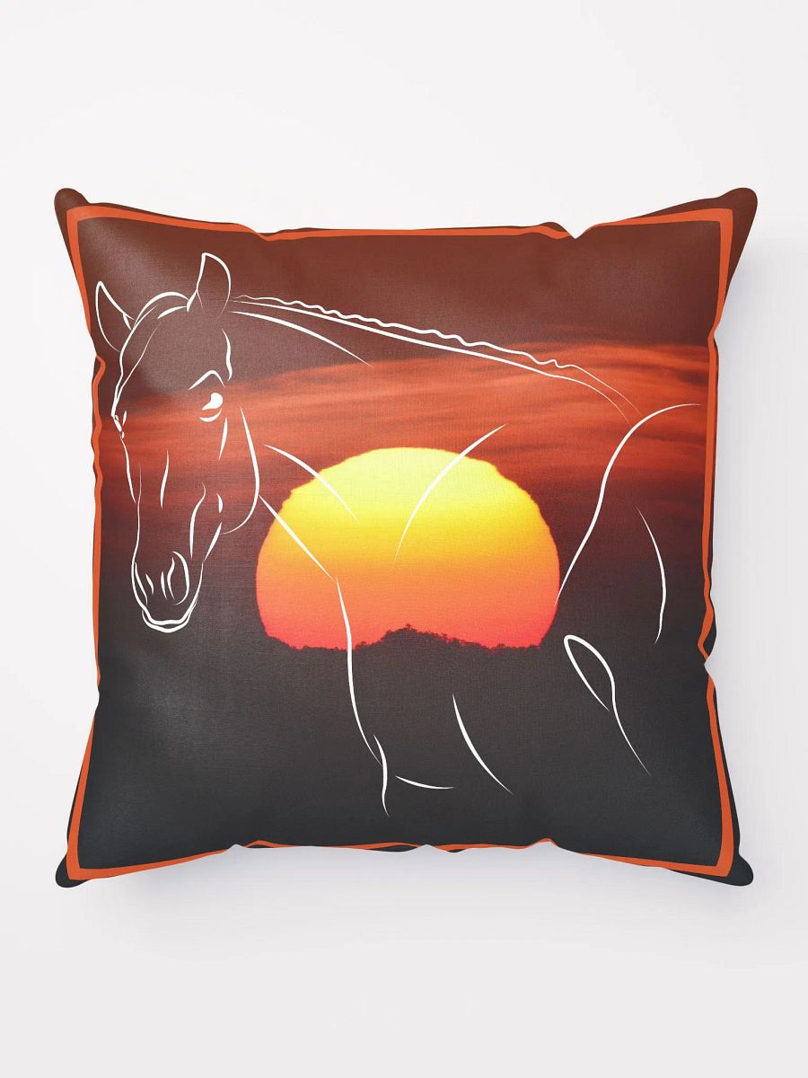 Siloette Horsse With Sunset product image (10)