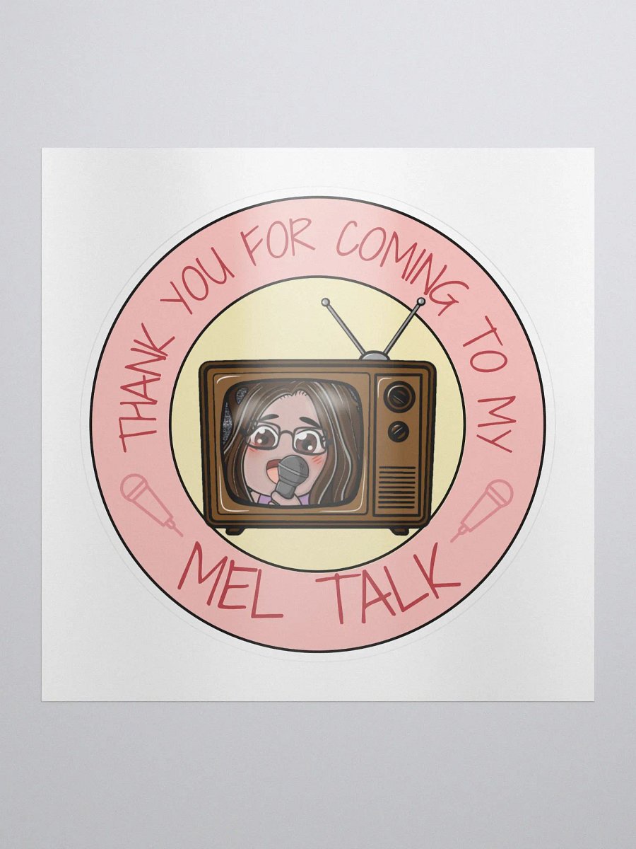 Mel Talk Sticker product image (1)