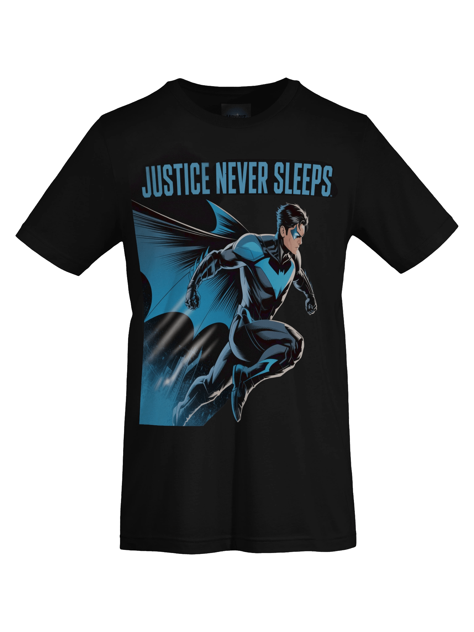 Nightwing Justice Never Sleeps Supersoft T-Shirt product image (1)