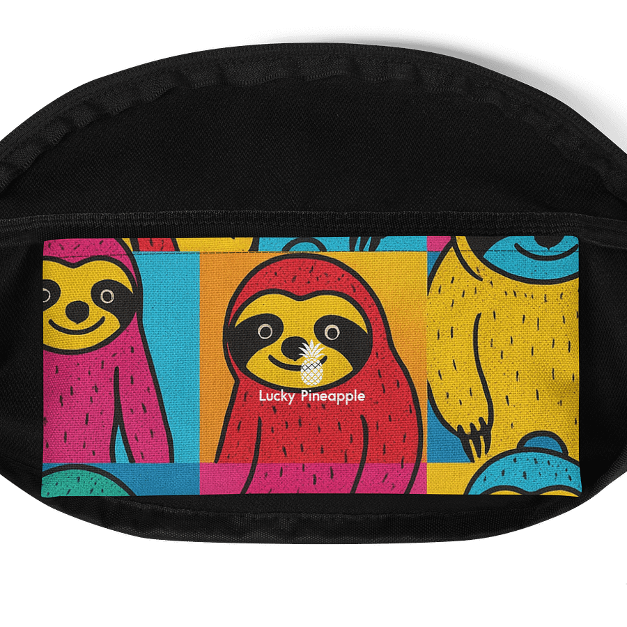 Modern Art Sloths Fanny Pack (Waist Bag) product image (4)