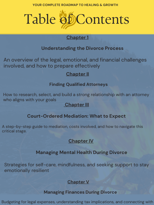 Guide to Navigating the Divorce Process product image (2)